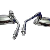 HSGL MOTORSİKLET KT 125 KARE TAKIM KROM AYNA - 4