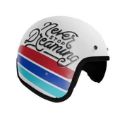 Shiro SH-7303 Jet&Cafe SH-SAGA Dreaming 2 Açık Motosiklet Kaskı Güneş Vizörlü L Beden thumbnail 2