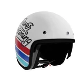 Shiro SH-7303 Jet&Cafe SH-SAGA Dreaming 2 Açık Motosiklet Kaskı Güneş Vizörlü L Beden thumbnail 1