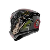 Shiro SH-870 Fighter Wild dog Full Face Motosiklet Kaskı + Iridium Vizör XL- Beden thumbnail 5