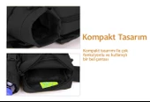 Protector Plus Günlük Kullanım Bel Çantası Siyah - 3