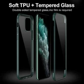iPhone 11 Pro Max 9H Full Cam 360° Kamera Koruma Tam Koruma Kılıf - 7
