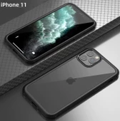 iPhone 11 Pro Max 9H Full Cam 360° Kamera Koruma Tam Koruma Kılıf - 3