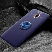 Xiaomi Redmi 8A Yüzüklü Standlı Manyetikli Kamera Korumalı Kılıf - 5