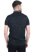 Cengiz İnler Jakar Desenli Erkek Polo Yaka T-shirt - 6