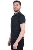 Cengiz İnler Jakar Desenli Erkek Polo Yaka T-shirt - 10
