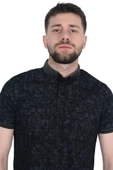Cengiz İnler Jakar Desenli Erkek Polo Yaka T-shirt - 5