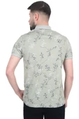 Cengiz İnler Sarmaşık Desenli Erkek Polo Yaka T-shirt - 9