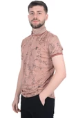 Cengiz İnler Sarmaşık Desenli Erkek Polo Yaka T-shirt - 5