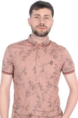 Cengiz İnler Sarmaşık Desenli Erkek Polo Yaka T-shirt - 2