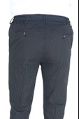 Cengiz İnler Slimfit Erkek Çizgili Gofre Pantolon - 5