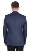 Cengiz İnler İtalyan Hasır Desen Slim Fit Erkek Ceket - 9
