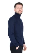 Cengiz İnler Tam Balıkçı Yaka Karo Desen Yünlü Erkek Triko Kazak - 3