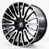 R1 Wheels 20 inç 5*120 ET38 Parlak Siyah Jant Takımı (J-1408) - 1