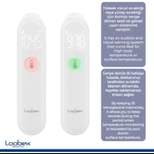 Loobex Led Temassız Ateş Ölçer Termometre Vücut - Nesne ( FDA Onaylı ) - 4