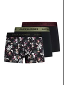 Jack Jones Flower Mıcrofıber 3 Lü Paket Erkek Boxer 12194284 thumbnail 1