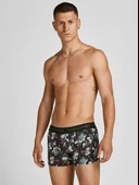 Jack Jones Flower Mıcrofıber 3 Lü Paket Erkek Boxer 12194284 thumbnail 2