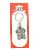 Kamyon Ön Görünümlü Rölyef Anahtarlık - Nikel Oksit - 8