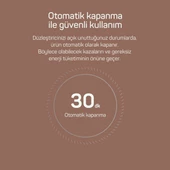 Arzum AR5068 Superstar Touch Saç Düzleştirici Fırça - Derin Mavi - 7