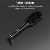 Arzum AR5068 Superstar Touch Saç Düzleştirici Fırça - Derin Mavi - 9