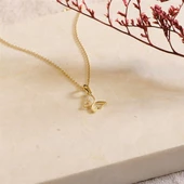 14 Ayar Altın Kelebek Kolye 1,55 gr thumbnail 4