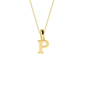 14 Ayar Altın P Harfi Kolye 1,46 gr thumbnail 1
