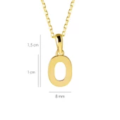 14 Ayar Sıfır Rakamı Altın Kolye 1,71 gr thumbnail 7