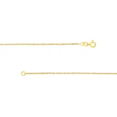 14 Ayar Singapur Altın Zincir Kolye - 1,00 gr thumbnail 6