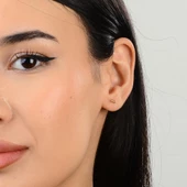 14 Ayar Altın Minik Top Küpe 0,72 gr - 2