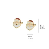 14 Ayar Altın Noel Baba Çocuk Küpe 1,22 gr - 2