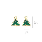 14 Ayar Altın Çam Ağacı Küpe 0,90 gr - 2