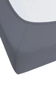 3 Adet Düz Pamuklu Tek Kişilik 120 x 200 x 30 cm Lastikli Penye Çarşaf - 9