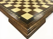 Helena Wood Art Masif Ceviz Sedefli Satranç Tablası 42 cm - 6