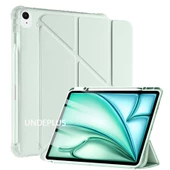 Apple iPad Air 5 10.9 2022 M1 Kılıf Kalem Bölmeli Trifolding Case A2588 A2589 A2591 - 9