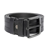 Siyah Hakiki Deri Desenli Model 4.5 cm.lik Spor Kot Kemer - 500-61 thumbnail 3