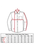 İndigo Rahat Kesim Micro Kumaş Kol Düğmeli Regular Fit Erkek Gömlek - 190-5 - 3