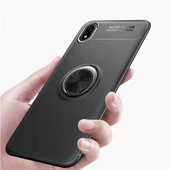 Xiaomi Redmi 7A Yüzüklü Standlı Manyetikli Kamera Korumalı Kılıf thumbnail 8