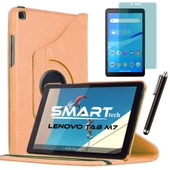 Lenovo Tab M7 7 inç Standlı Tablet Kılıfı Ekran Koruyucu Kalem Set - 6
