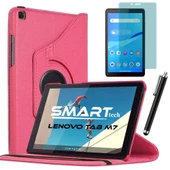 Lenovo Tab M7 7 inç Standlı Tablet Kılıfı Ekran Koruyucu Kalem Set - 5