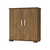 MODİLAYN BULUT 70 x 76 cm Ayakkabılık Dolabı Ceviz - 4