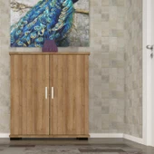 MODİLAYN BULUT 70 x 76 cm Ayakkabılık Dolabı Meşe - 6