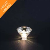 5 Adet HOROZ 220X50 50 Watt Çanak Ampul Ampül Mr 16 Duylu - 3