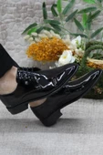 Pierre Cardin 7028 Siyah Rugan Damat Ayakkabısı Takım Ayakkabısı Erkek Klasik Ayakkabı thumbnail 5