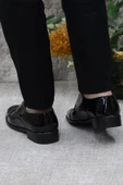 Pierre Cardin 7028 Siyah Rugan Damat Ayakkabısı Takım Ayakkabısı Erkek Klasik Ayakkabı thumbnail 4