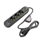 Vea VA-21557 3'lü 3 USB'li 1.5 Metre Akım Korumalı Priz Siyah - 3