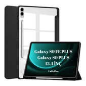 Samsung Galaxy Tab S9 FE Plus/S10 Plus/S9 Plus Kılıf Grafiti Şeffaf Kalem Bölmeli X610-16-810-18 X820 - 3