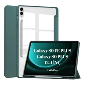 Samsung Galaxy Tab S9 FE Plus/S10 Plus/S9 Plus Kılıf Grafiti Şeffaf Kalem Bölmeli X610-16-810-18 X820 - 2