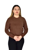 Kadın Yumoş Spor Triko Kazak BGL-ST03365 - 3