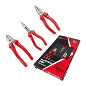İzeltaş 13000005511 100.Yıl 160 mm Opak Pense Seti - 3 Parça - 1