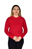 Kadın Yumoş Spor Triko Kazak BGL-ST03365 - 4